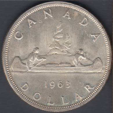 1963 - AU/UNC - Canada Dollar