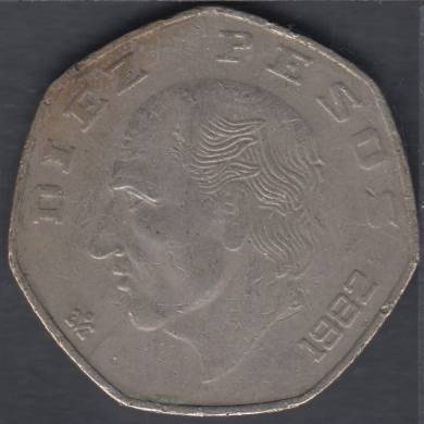1982 Mo - 10 Pesos - Mexico