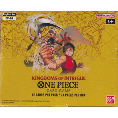 One Piece Kingdoms of Intrigue TCG Card Game Booster Box
