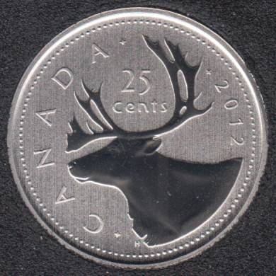 2012 - Specimen - Canada 25 Cents