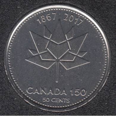 2017 - B.Unc - 150 Th. - Canada 50 Cents