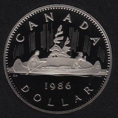 1986 - Proof - Nickel - Canada Dollar