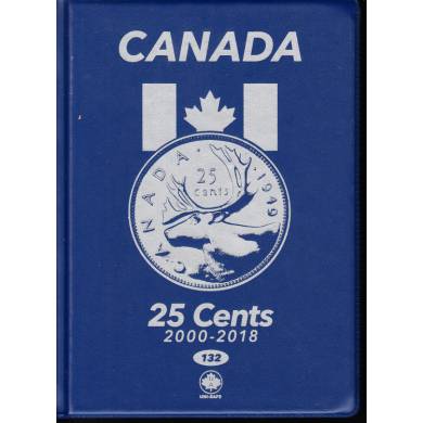 25¢ Album Canada Uni-Safe (Vingt Cinq Cents) 2000 a 2018