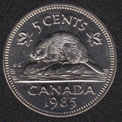 1985 - B.Unc - Canada 5 Cents