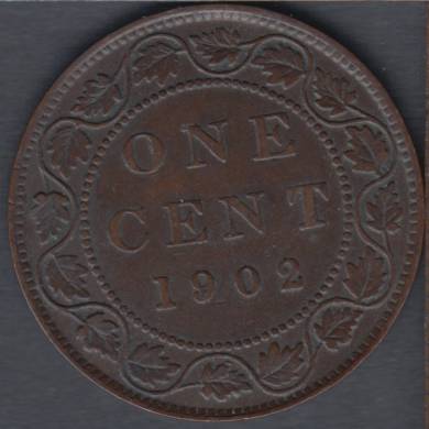 1902 - VF - Canada Large Cent