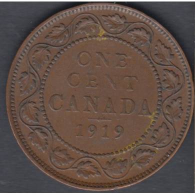 1919 - VF - Canada Large Cent