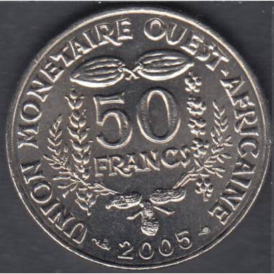 2005 - 50 Francs - B. Unc - Afrique de l'Ouest États