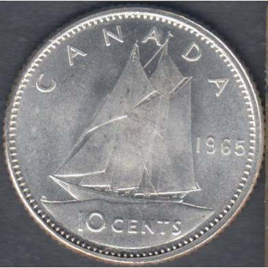 1965 - B.Unc - Canada 10 Cents