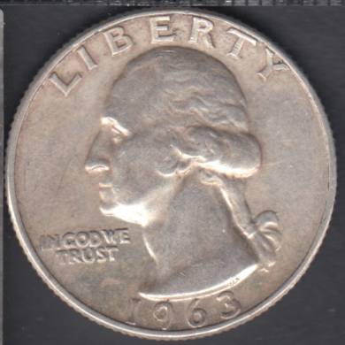 1963 D - Washington - 25 Cents
