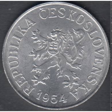 1954 - 10 Haleru - B. Unc - Tchecoslovaquie