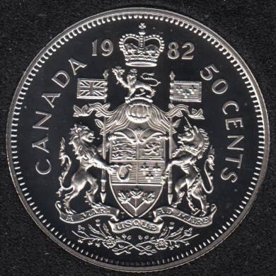 1982 - Proof - Canada 50 Cents
