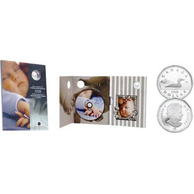 2008 - Baby Lullabies CD and Sterling Silver Dollar $1.00