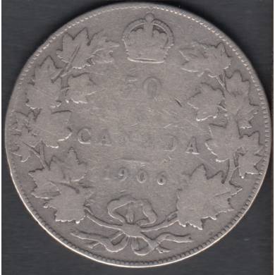 1906 - VG - Canada 50 Cents