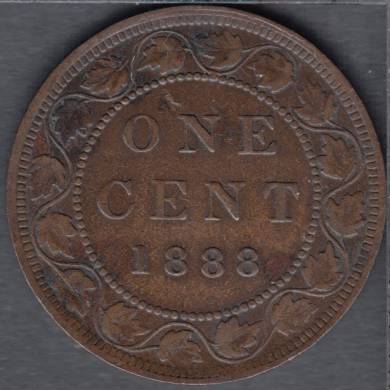 1888 - VF - Canada Large Cent