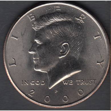 2000 P - B.Unc - Kennedy - 50 Cents
