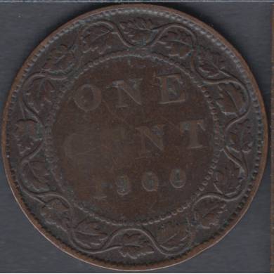 1900 - Fine - Canada Large Cent