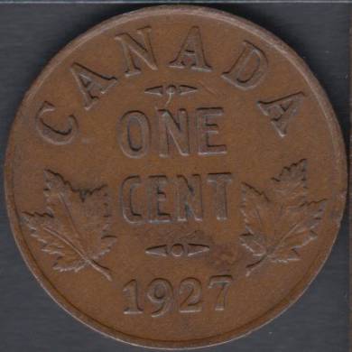 1927 - VF - Canada Cent