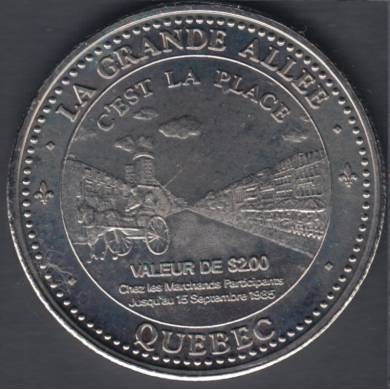 1985 - Festival d'été de Quebec - $2