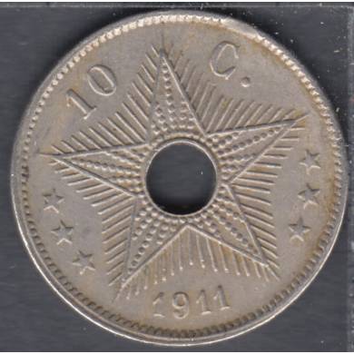 1911 - 10 Centimes - Congo Belge