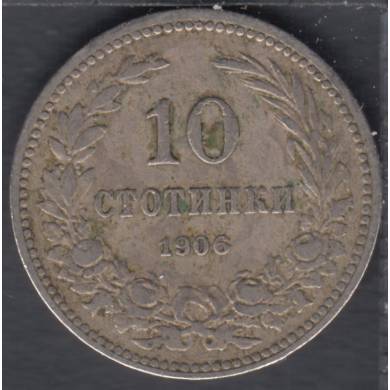 1906 - 10 Stotinki - Bulgaria