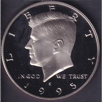 1995 S - Proof - Kennedy - 50 Cents USA
