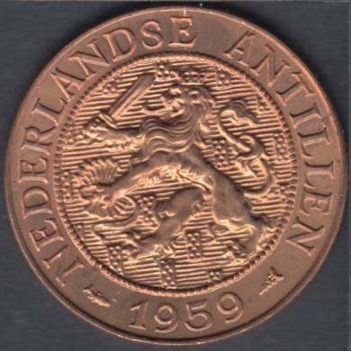 1959 - 2 1/2 Cents - B. Unc - Netherlands Antilles