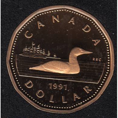 1991 - Proof - Canada Huard Dollar
