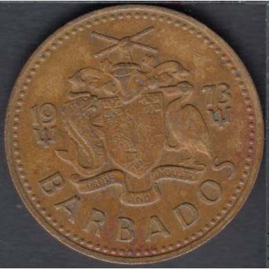 1973 - 5 cents - Barbados