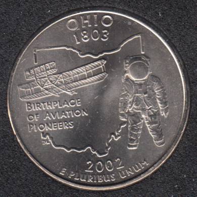 2002 P - Ohio - 25 Cents