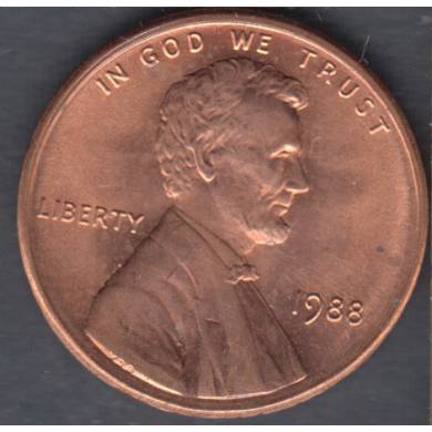 1988 - B.Unc - Lincoln Small Cent