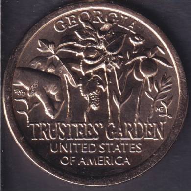 2019 D - B.Unc - Georgia - Trustee Garden - Dollar USA