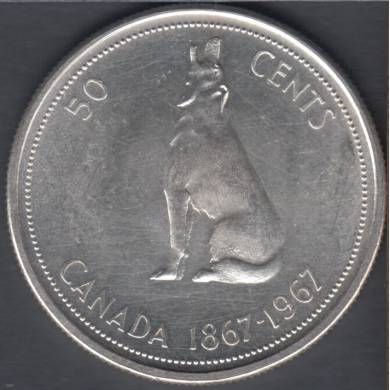 1967 - B.Unc - Canada 50 Cents