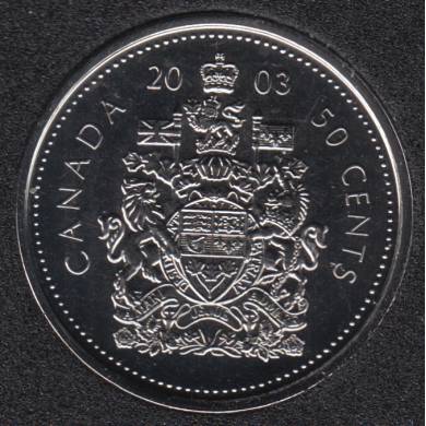 2003 P - NBU - OE - Canada 50 Cents