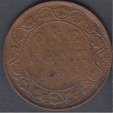 1903 - EF - Canada Large Cent