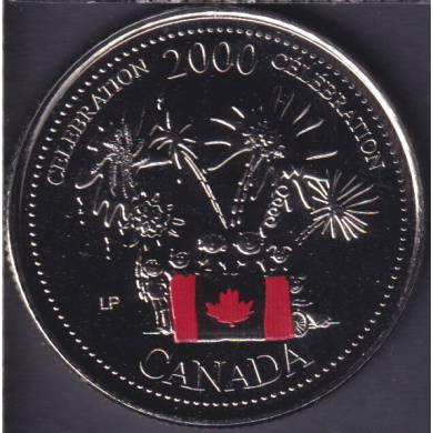 2000 - #7 NBU Color - Clbration - Canada 25 Cents