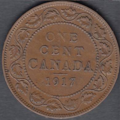 1917 - VF - Canada Large Cent