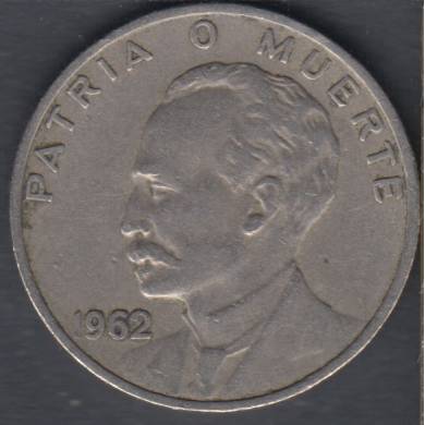 1962 - 20 Centavos - Cuba