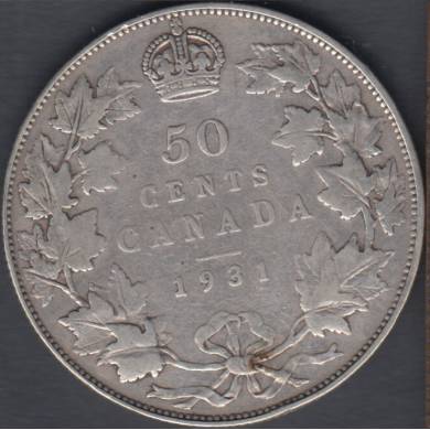 1931 - Fine - Canada 50 Cents