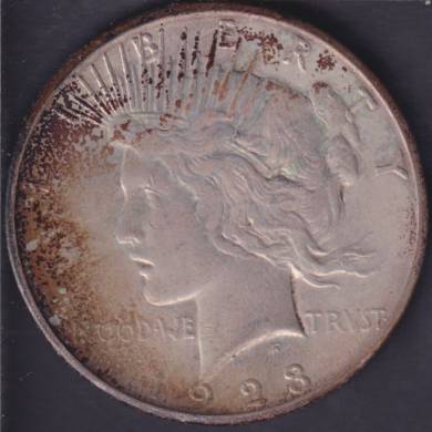 1923 S - F/VF - Peace Dollar USA