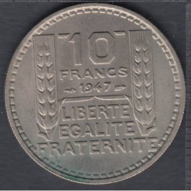 1947 - 10 Francs - B. Unc - France