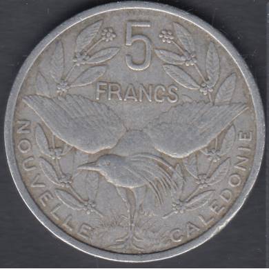 1952 - 5 Francs - Nouvelle Caldonie
