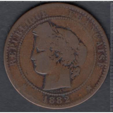 1882 A - 10 Centimes - France