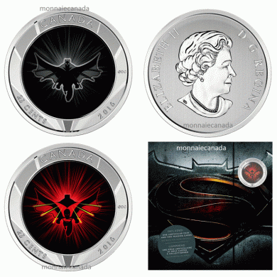 2016 - 25 - 3D Coin  Batman v Superman: Dawn of JusticeTM