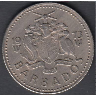 1973 - 25 cents - Barbade