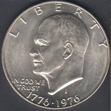 1976 - 1776 S - B.Unc - Argent - Eisenhower  - Dollar