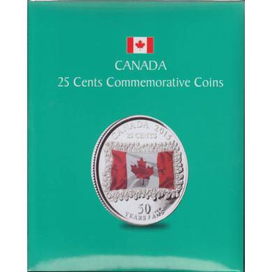 KASKADE Canadian Coin Albums - 25 Cents Commemorative