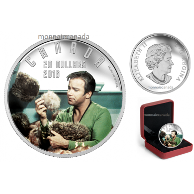 2016 - $20 - Star TrekTM - 1 oz. Pure Silver Coloured – Iconic Scenes - The Trouble with Tribbles