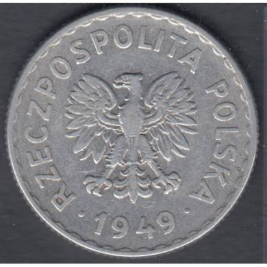 1949 - 1 Zloty - Pologne