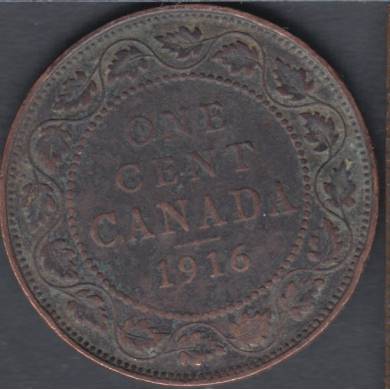 1916 - VG - Canada Large Cent