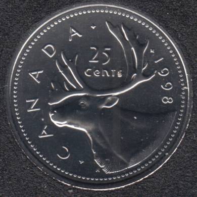 1998W - NBU - Canada 25 Cents
